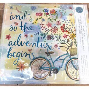 NIP Molly & Rex 12 x 12 Scrapbook Kit Floral Theme